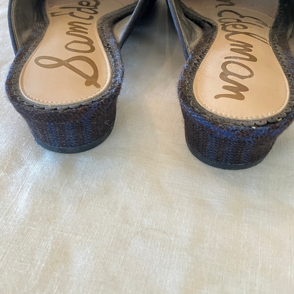 Sam Edelman Embroidered Flats - Picture 4 of 5
